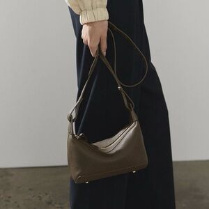 BNWT The Horse Mini Lou Crossbody Bag in Khaki Leather 😍